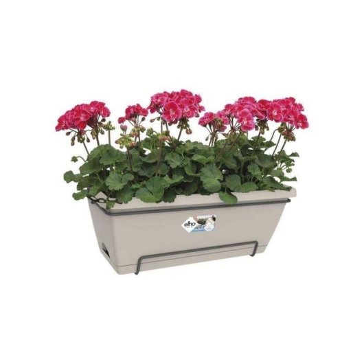 Jardiniere Elho Barcelona XL Allin1 55 Taupe Rectangulaire