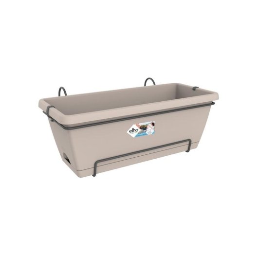 Jardiniere Elho Barcelona XL Allin1 55 Taupe Rectangulaire