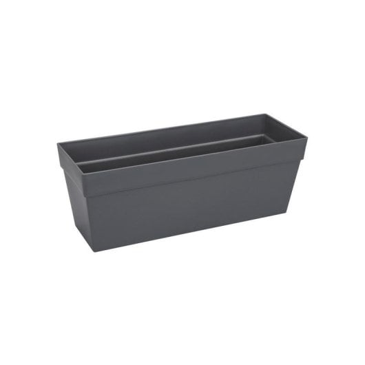 Jardiniere Loft Urban Balcon 50 cm Gris Antracite 10 L