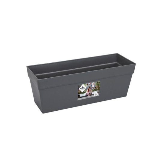 Jardiniere Loft Urban Balcon 50 cm Gris Antracite 10 L