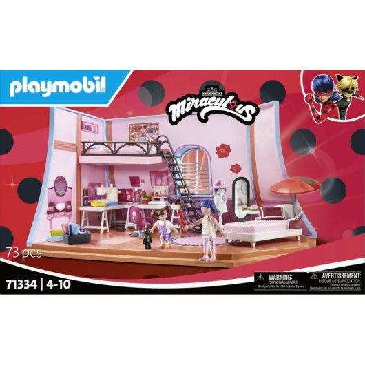 Set de juguetes Playmobil 71334 Habitación de Marinette