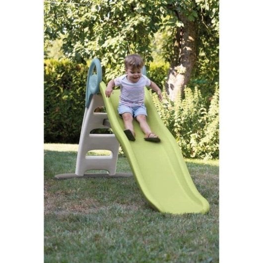 Toboggan Exterieur Life Funny Smoby Double Onde 2m