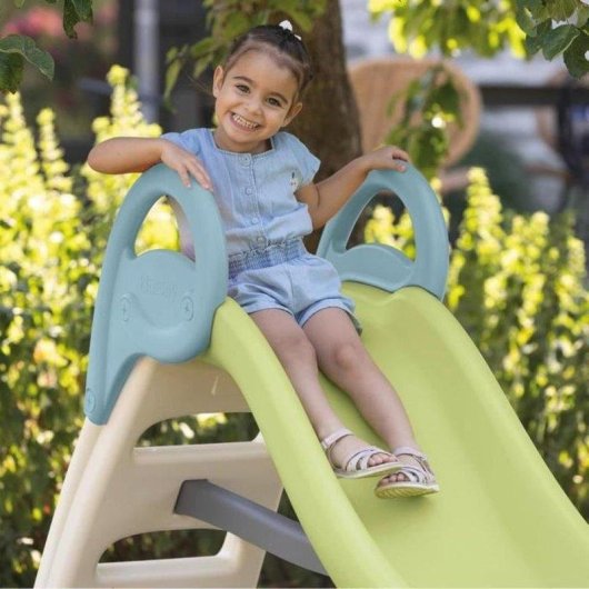 Toboggan Exterieur Life Funny Smoby Double Onde 2m