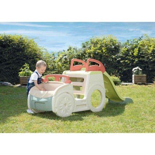 Vehicule de jeu Smoby Life Adventure Car Toboggan 1,5 m