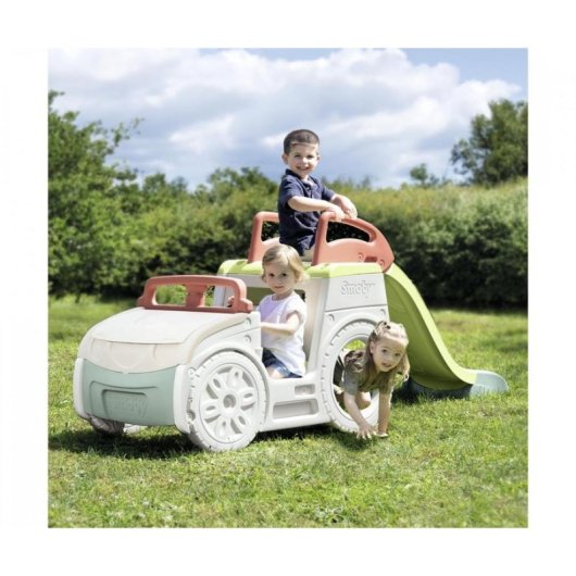 Vehicule de jeu Smoby Life Adventure Car Toboggan 1,5 m