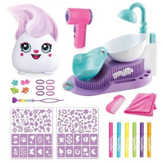 Set de salon de coiffure Canal Toys Hair'iffic avec spray et feutres