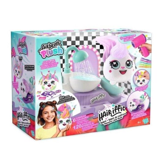 Set de salon de coiffure Canal Toys Hair'iffic avec spray et feutres