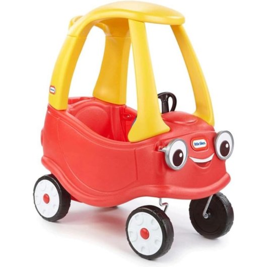 Coche de Empuje Infantil Little Tikes Cozy Coupe 2 en 1 con Parasol y Claxon