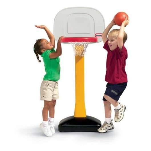 Aro da basket Little Tikes per bambini regolabile con pallone junior