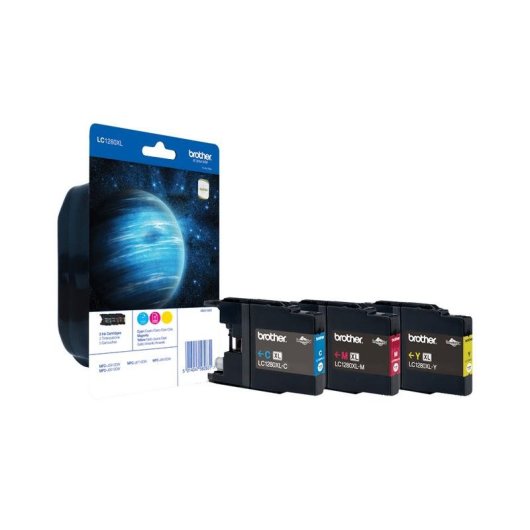 Cartuccia di inchiostro Original Brother LC1280XLRBWBP 3-pack