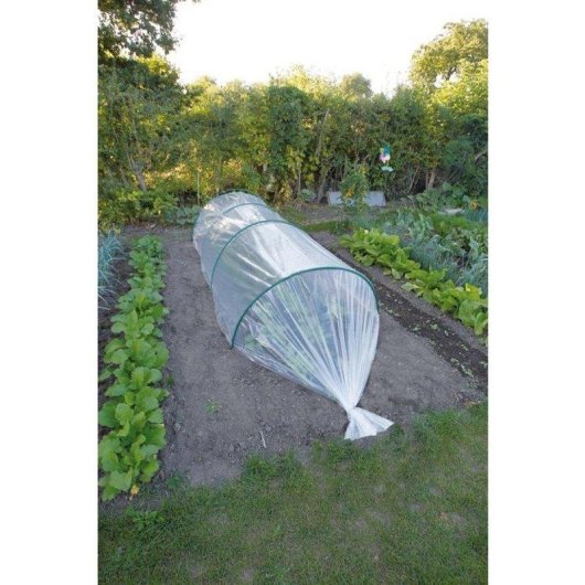Wachstumsfolie Nature LDPE transparent 100 µ 3 x 4 m Einweg