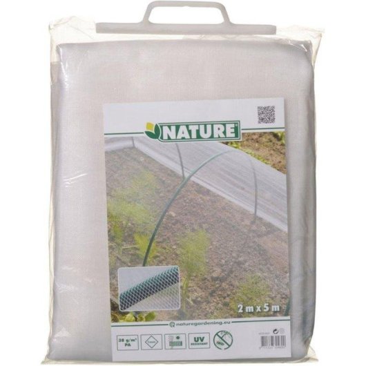Malla Anti-insectos Nature Voile Blanca 1,8 x 1,8 mm 2 Rollos 10 m
