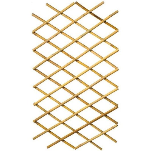 Enrejado Nature extensible de bambú 45 x 180 cm natural