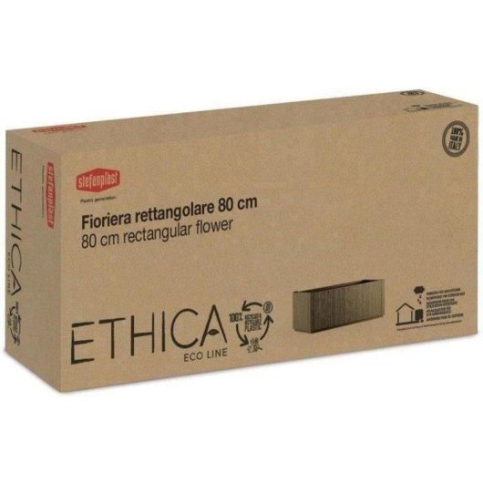 Pflanzkuebel Stefanplast Ethica Rechteckig 80 L Gruen