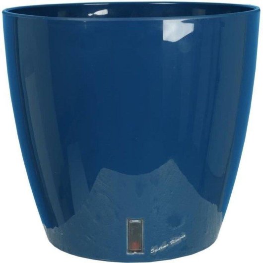 Blumentopf Riviera Eva New blau rund 31 cm