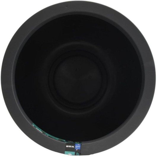 Pot rond EDA Volcania UP Anthracite diametre 50 cm