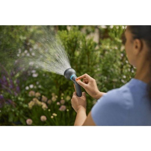 Spritzpistole Gardena Classic mit Aquastop und Schnellkupplung