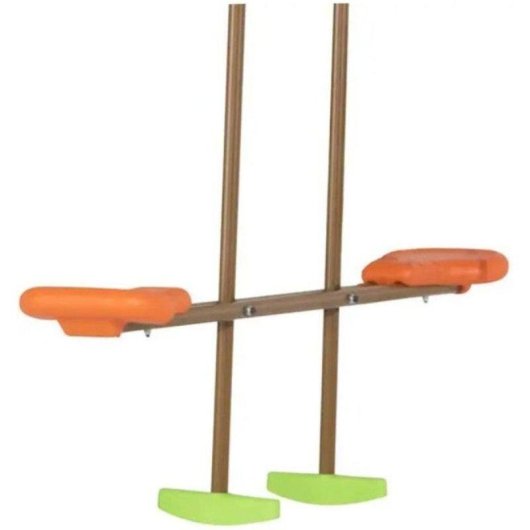 Portique de jardin TRIGANO Darifou pin massif 2 balançoires module frontal