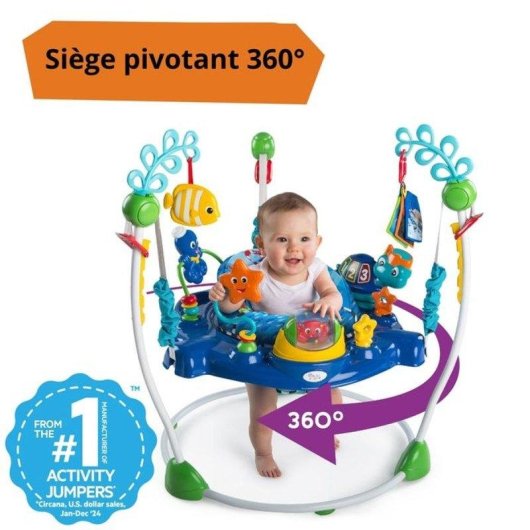 Saltador-Andador Baby Einstein Neptune Ocean Discovery 360 degree