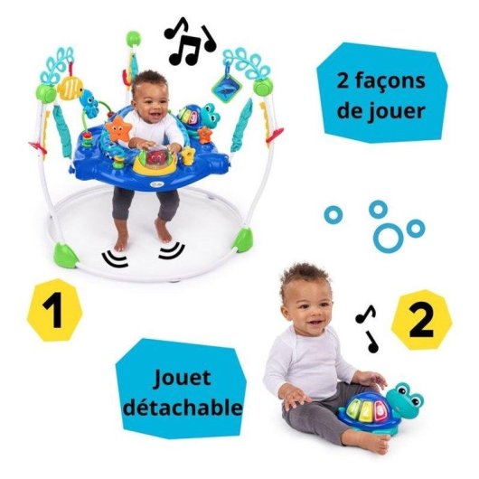Saltador-Andador Baby Einstein Neptune Ocean Discovery 360 degree