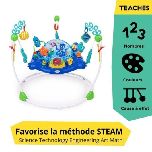 Saltador-Andador Baby Einstein Neptune Ocean Discovery 360 degree