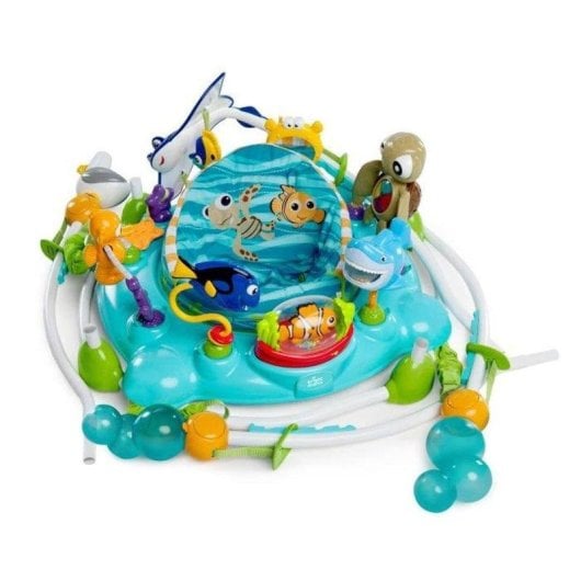 Aire de Juego con Rebote Disney Baby Nemo Asiento Giratorio 360°