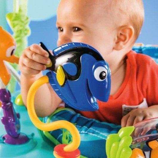 Aire de Juego con Rebote Disney Baby Nemo Asiento Giratorio 360°