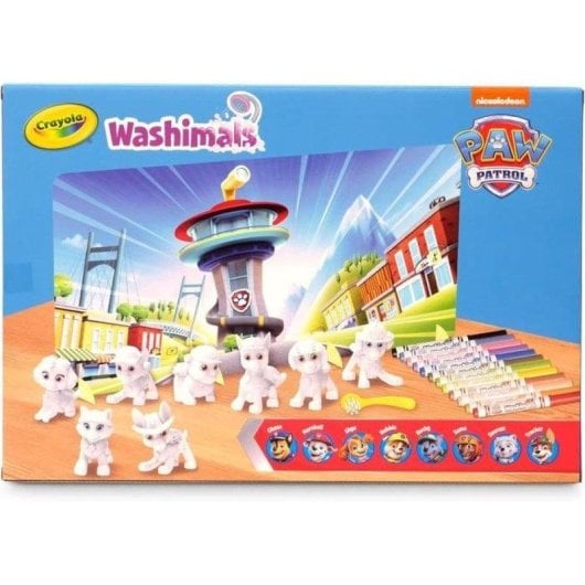 Crayola Washimals Pat'patrouille Super Set 8 Tiere