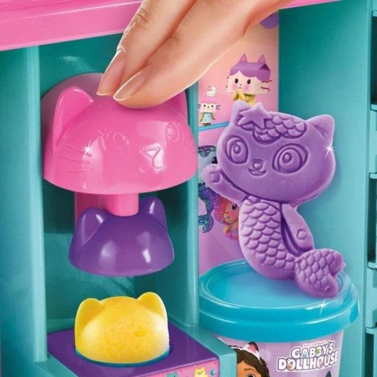Plastilin-Set Canal Toys Gabby’s Dollhouse mit Formen und Zubehör bunt