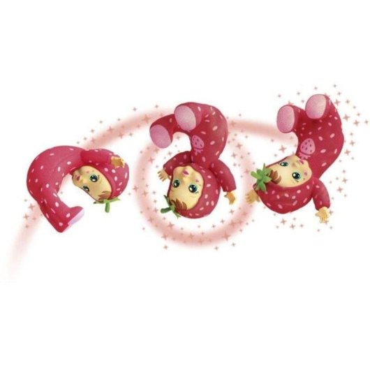 Peluche Lina La Fraise Cabrioles Lansay mit Schnuller