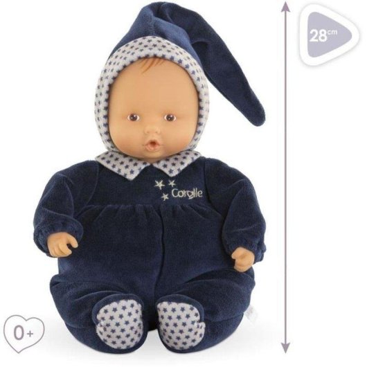 Muñeca de peluche Corolle Babipouce Marine aroma a vainilla 28 cm