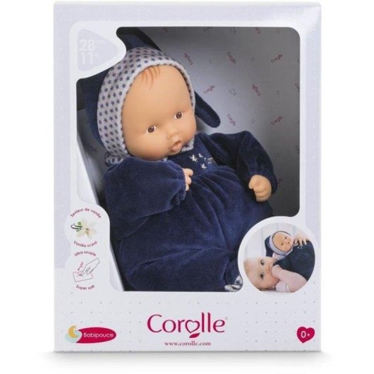 Muñeca de peluche Corolle Babipouce Marine aroma a vainilla 28 cm