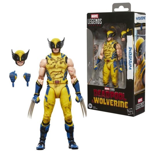 Figura d'azione Hasbro Marvel Legends Wolverine Deadpool e Wolverine 15 cm articolata