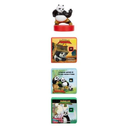 Figura Little Tikes Dragon Warrior Collection PDQ Panda Multicolor