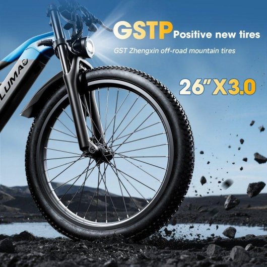 Vélo électrique Puluma PE86 500W 48V 20Ah 26'' 40 km/h 70 km autonomie