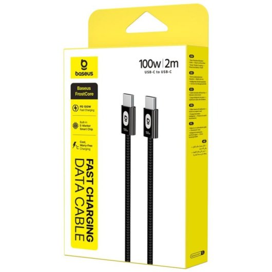 USB-C Kabel Baseus FrostCore 100W 2m Dual-Cooling PD