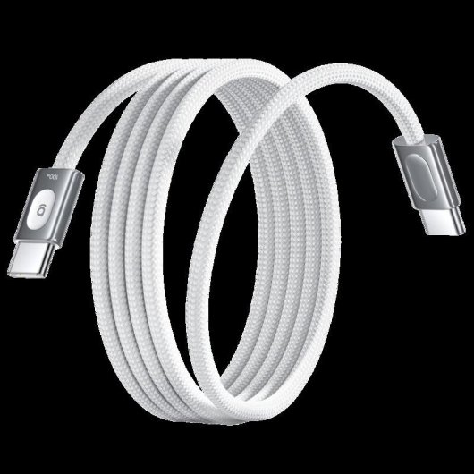 Cable USB-C Baseus FrostCore 2 m 100 W Blanc Moon