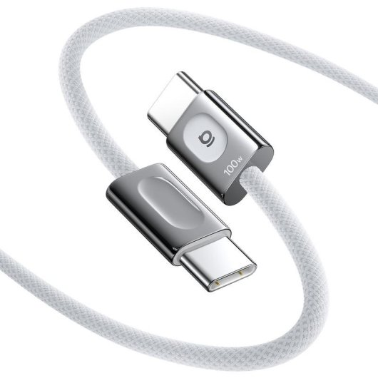 Cable USB-C Baseus FrostCore 2 m 100 W Blanc Moon