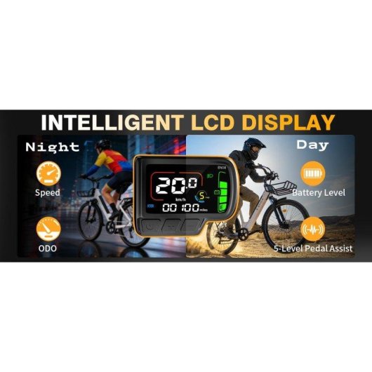 Velo electrique E-Bycco V1 Moteur 500 W Batterie 36 V 15,6 Ah