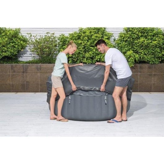 Copertura Termica Bestway EnergySense DuraPlus Impermeabile 216 x 80 cm Grigia