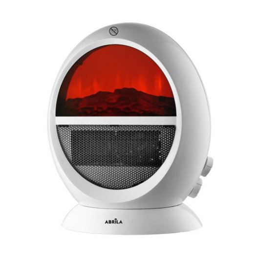 Calefactor Termoventilador Fabrilamp Mongol 2000W con efecto llama