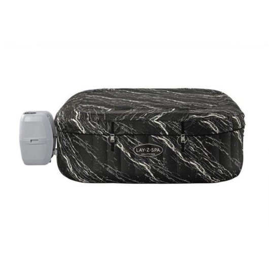 Spa gonflable Bestway Lay-Z-Spa Hollywood Luxe AirJet carre 4-6 personnes
