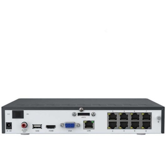 Câmara de vigilância Reolink NVS8-8MB4 4K Visão Noturna Interior e Exterior Áudio Bidirecional