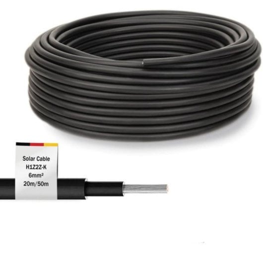 Cable solaire Digitus DK-SCIC6B-0200 6 mm2 20 m