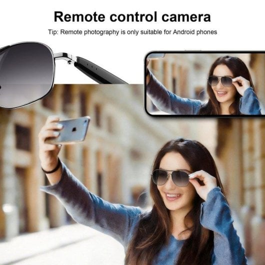 Blackview Gafas Inteligentes Altavoces Protección UV Batería 6h Negras