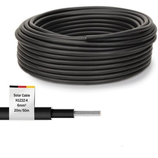 Cable solaire Digitus DK-SCIC6B-0500 6 mm2 50 m