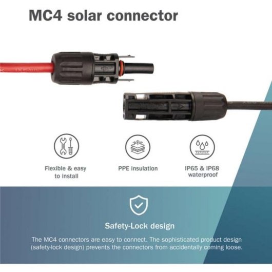 Cavo diestensione solare Digitus 4 mm2 3 m MC4