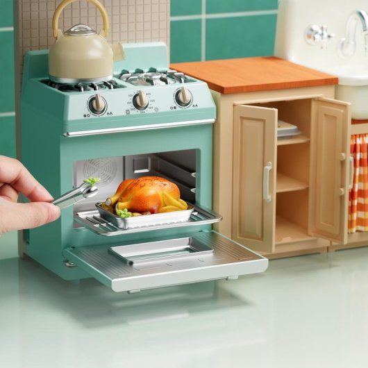 Juego de cocina ZURU Mini Brands 77858 Multicolor para 8 años