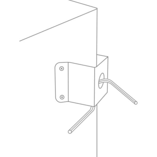 Montura de esquina Reolink RLA-BKC1 Blanco para cámaras