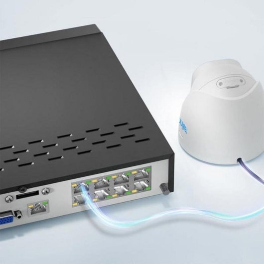 Enregistreur NVR pour Caméra IP Reolink NVS8-12MD4 8 canaux 12MP 2TB HDD PoE